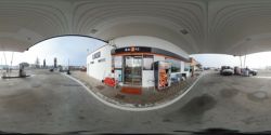 La estación de servicio Fertol n122 km 453 en 360 grados
